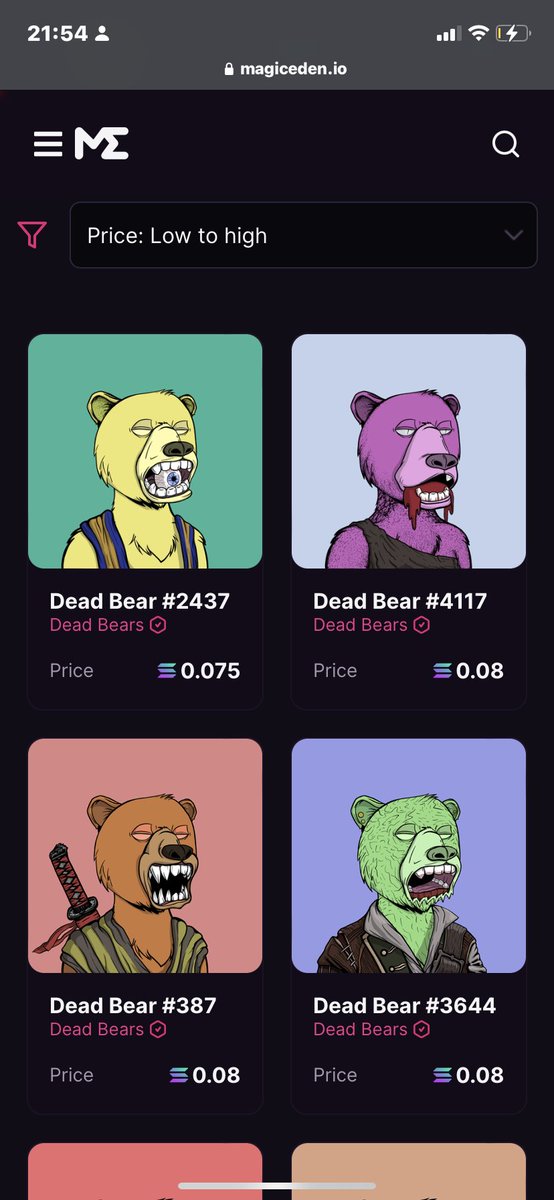 Micaka98's tweet photo. @SOLPlayboy Sweep this 🧹✌️✌️❤️❤️❤️❤️❤️❤️ @DeadBearsNFT_ https://t.co/0YOVmfrFuM