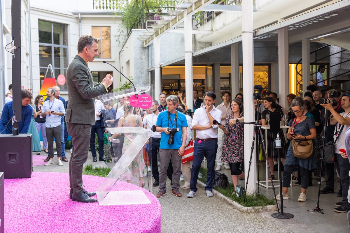 House of Switzerland Milano tweet media