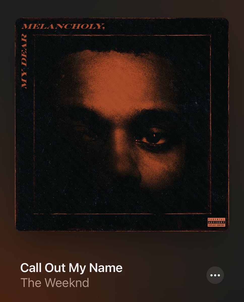 Girl, why can’t you wait till I fall out of love? 
#MyDearMelancholy #TheWeeknd
