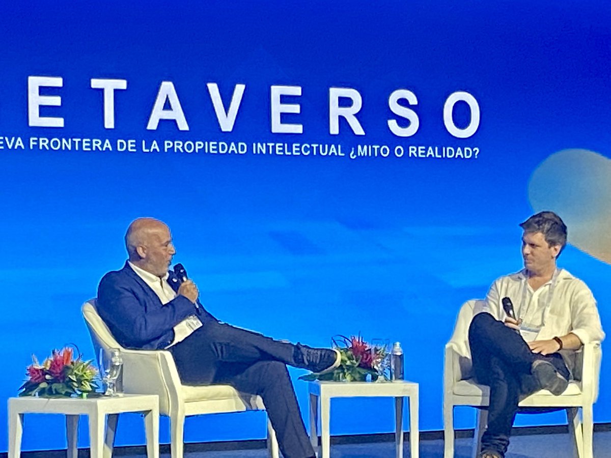 Transacciones en el metaverso con Leo Elduayen de Koibanx (Argentina) y Matías Noetinger, Secretario de ASIPI (Argentina). #asipicostarica