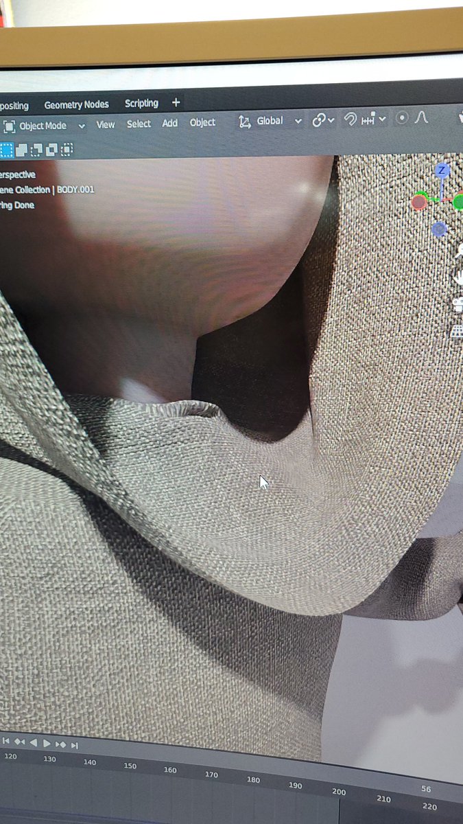 Ooouufff...that cloth tho. 🔥
#3D #model