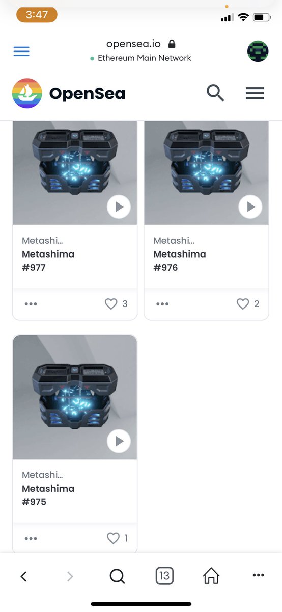 jr_dairy's tweet photo. 975-977 minted for @metashimaNFT only 9 USD in gas.
Couldn’t be more excited.
Thanks team for a super smooth mint process @jakemiddy @siwindsor @itsyush
#ShimaFollowShima #ShimaStrong #WAGMI #ShimaGMI #DIAMONDHANDS https://t.co/gbEhk4Yama