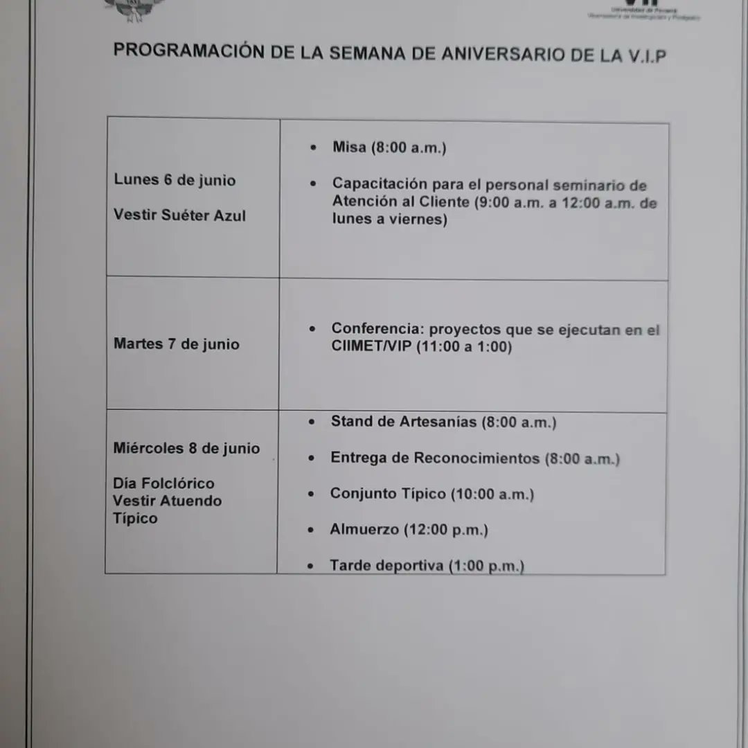VPostgrado's tweet photo. La Vicerrectoría de Investigación y Postgrado celebra su aniversario 41. Les compartimos nuestra programación y les invitamos a acompañarnos. https://t.co/LFwp1GOltr
