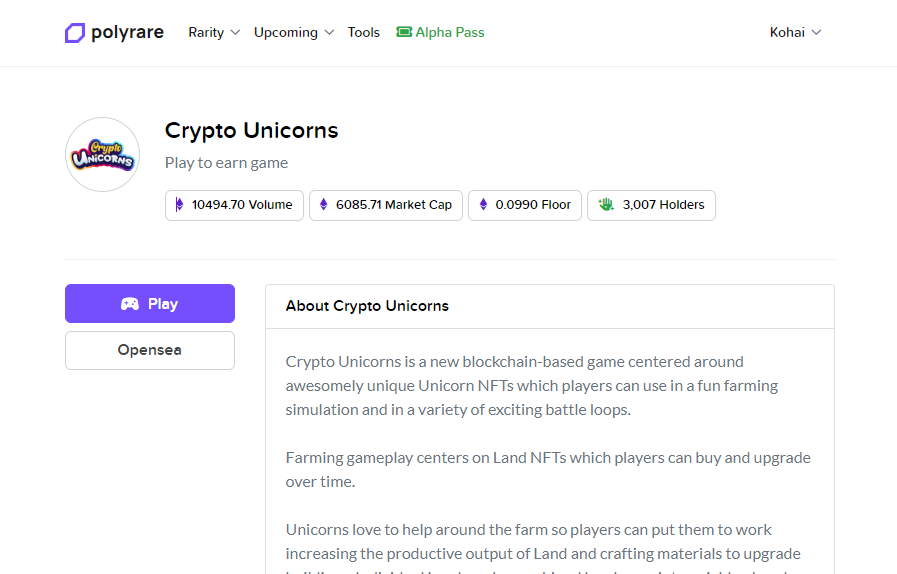 Polyrare's tweet photo. You can now discover Polygon play to earn games on Polyrare.

https://t.co/dtBhYHQlG4 https://t.co/gDcgTcbvIL