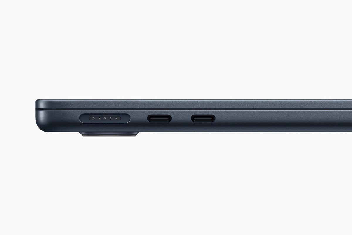 The new MacBook Air in Midnight! What do you guys think? #WWDC22
