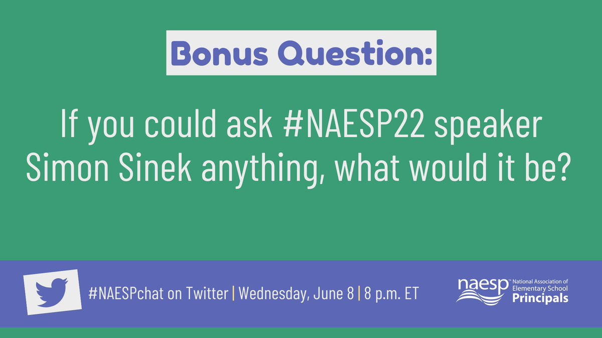 National Assoc. of Elementary School Principals tweet media