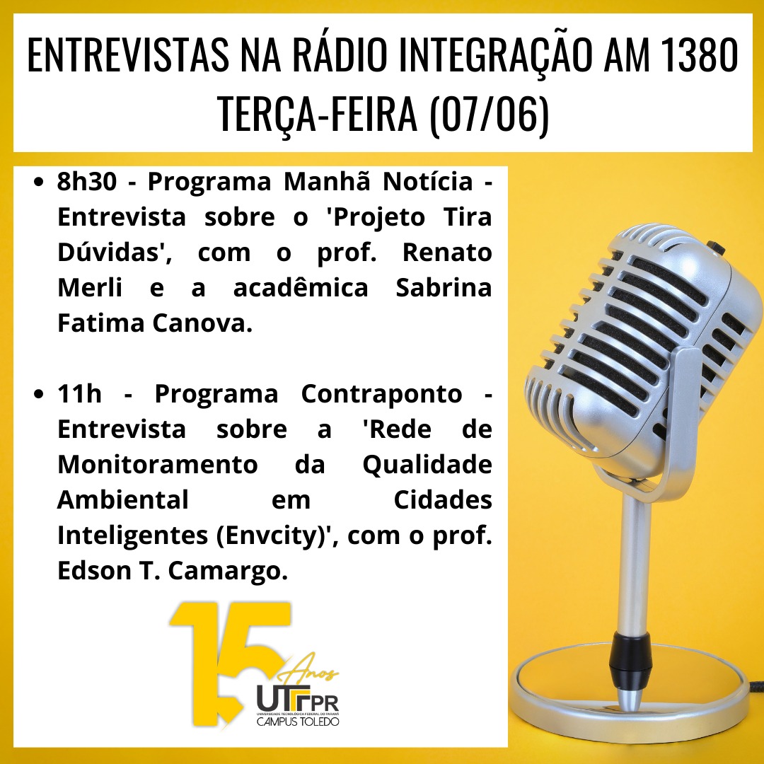 renatomerli's tweet photo. #RadioIntegraçãoToledo
#UTFPRTD https://t.co/vMEpqaUdD7