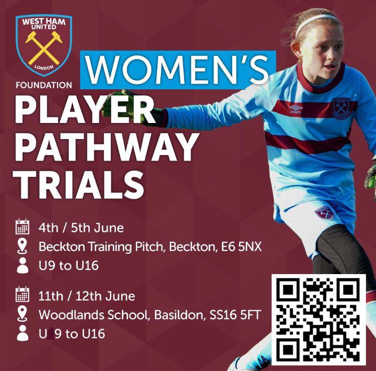 markjgordon's tweet photo. Last call for any girl who wants to be part of the West Ham Women's Pathway Trials this weekend.

There are still some places available for any girl who wants to come and join. Just visit here https://t.co/q2ZAPCZ3l1

Pls RT @bcfayl @essexcountyfa @ECGFL_2018 #squadbooster https://t.co/jrCxgIqSH6
