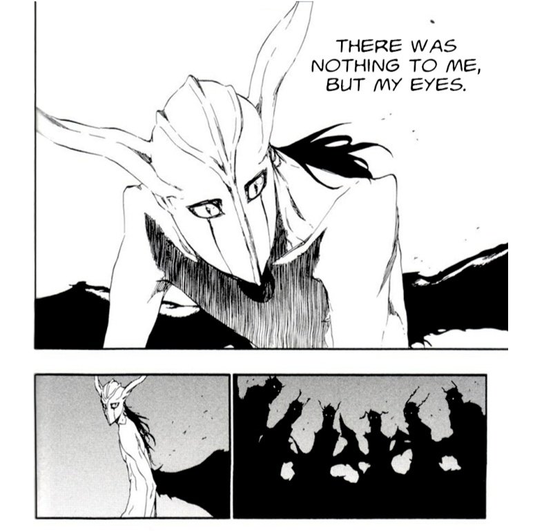 detective critics on X: Speaking of Ulquiorra, he's the opposite of Grimmjow. He was born a Vasto Lorde, the highest point of the hollow evolutionary food chain. As such, his evolution was