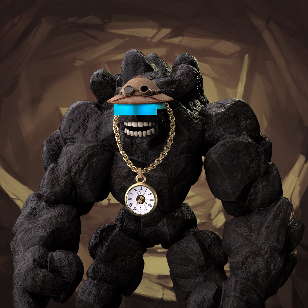 3NCS3's tweet photo. #RUDEGOLEMS - #RUDEDEMONS  

•Desde el minteo! Puras 👐🏽 de 💎.

•LFGRRR⏰💣 

Muy pronto familia @RudeGolems 💯 https://t.co/vd8D9HlQ48