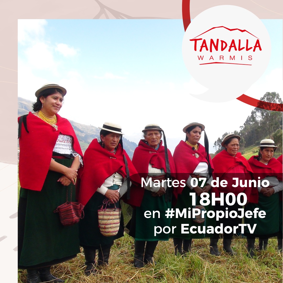 ciespal's tweet photo. En el marco del trabajo que realiza @PPDEcuador - @greencrowds y en el que apoya #CIESPAL y @CODESPA, los invitamos a conocer más sobre @TandallaWarmi y su producto: yogurt de mashwa ancestral 
📌07 junio
⌚18h00
 @EcuadorTV 
Programa #MiPropioJefe

Contacto📲 099 712 8042 https://t.co/Epvy6tFAJP