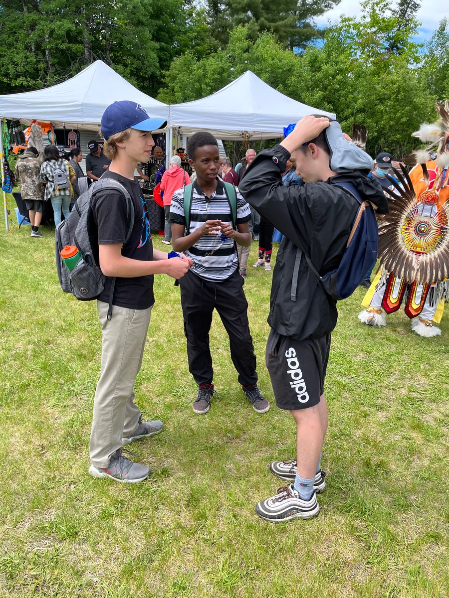 <a href="/immaculataocsb/">Immaculata High School</a> Ss had a chance to eat lots of Indigenous food and some cotton candy, too. There were so many people in regalia!  It was beautiful!  #reconciliAction <a href="/ocsbIndigenous/">OCSB Indigenous Ed</a> #NBE3U <a href="/TeamMikinak/">Team Mikinak</a> #whymac