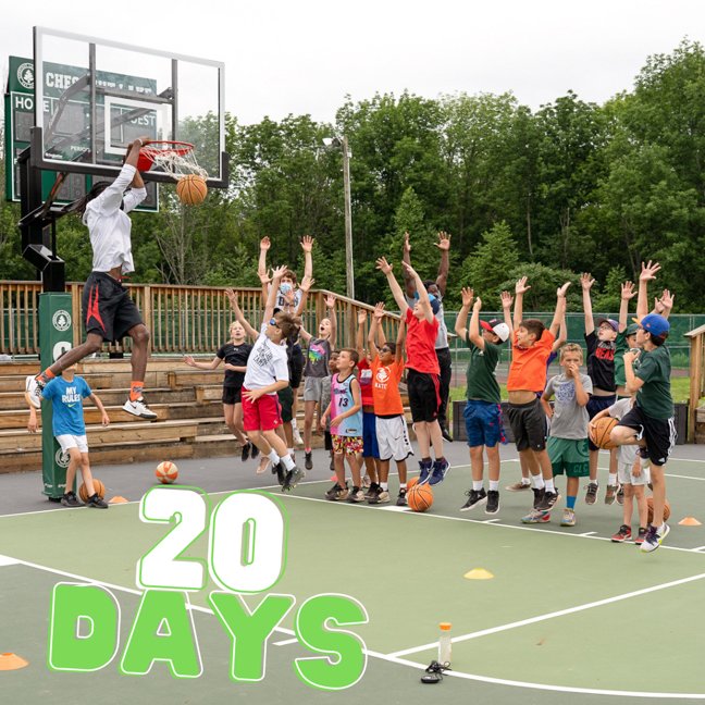 20 days until it's time to start the best summer ever! Let us know how pumped you are to get back to the 18405 in the comments!