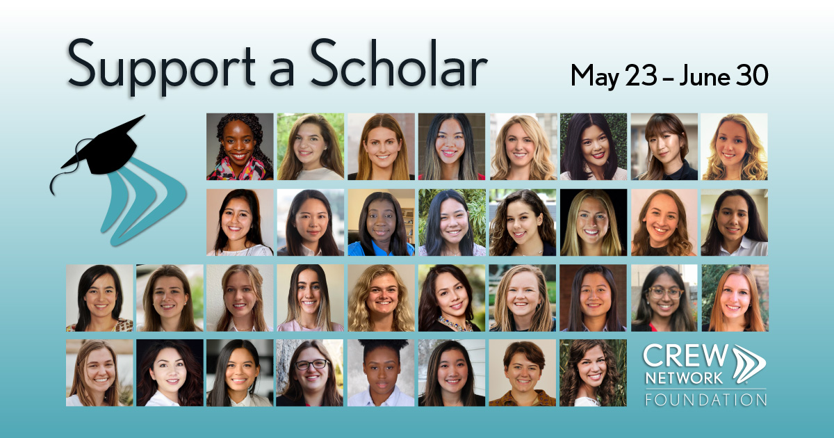 CREW_Network's tweet photo. Our Foundation has awarded #scholarships to nearly 200 womenโtotaling more than $1M USD. Through June 30, help us continue to provide the education, #connections, and opportunities young women need to find success in #CRE. Make a gift to #SupportAScholar: https://t.co/pUZvTIZcXv https://t.co/UTx8ono3Qn