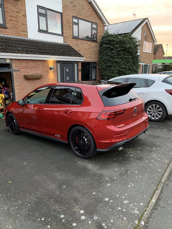 Goater102's tweet photo. Fella on the gti forum had his Kings Red 45 stolen while he was on holiday. Reg is C19RLD. Retweet if you can please. #stolen #gti https://t.co/OvLR6S9qJI