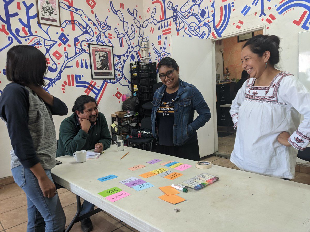 surcooaxaca's tweet photo. El pasado 4 de junio, en #SurcoOaxaca realizamos el Taller de #Usabilidad del micrositio especializado en acceso a la información en #LenguasIndígenas, a quienes integran el equipo de #Indigital con el fin de dar seguimiento, clarificar dudas y tomar acuerdos en torno al proyecto https://t.co/5G6KYlPu4I