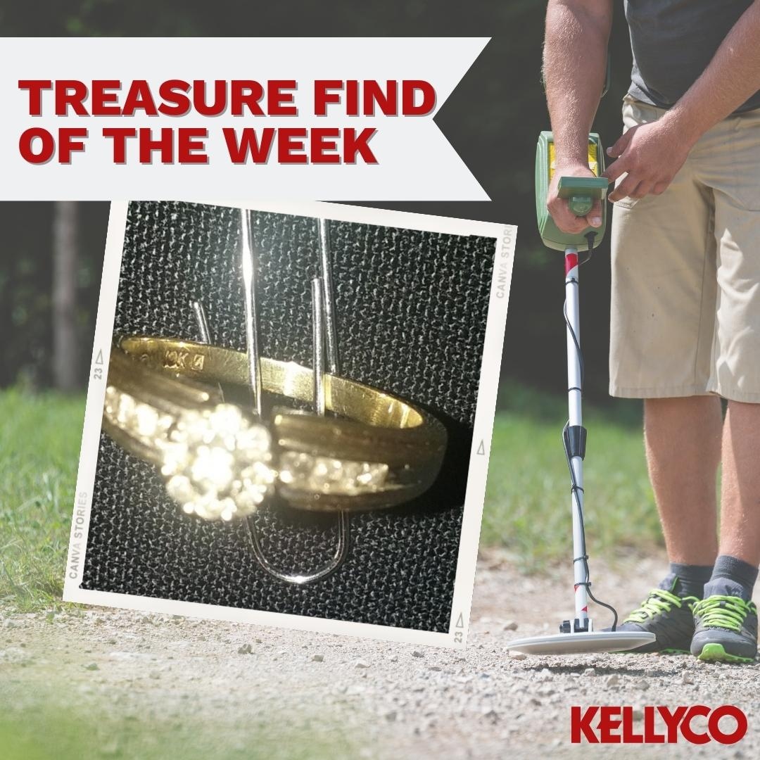 KellycoDetector's tweet photo. Now that is a shiny one! 💍 What is your favorite ring that you have found out metal detecting?
Read more of the treasure story on our Treasure Finds page >> https://t.co/Sl5C6aU5my
#TreasureFind #KellycoTreasureFinds #KellycoMetalDetectors https://t.co/VYNjApJ7eJ