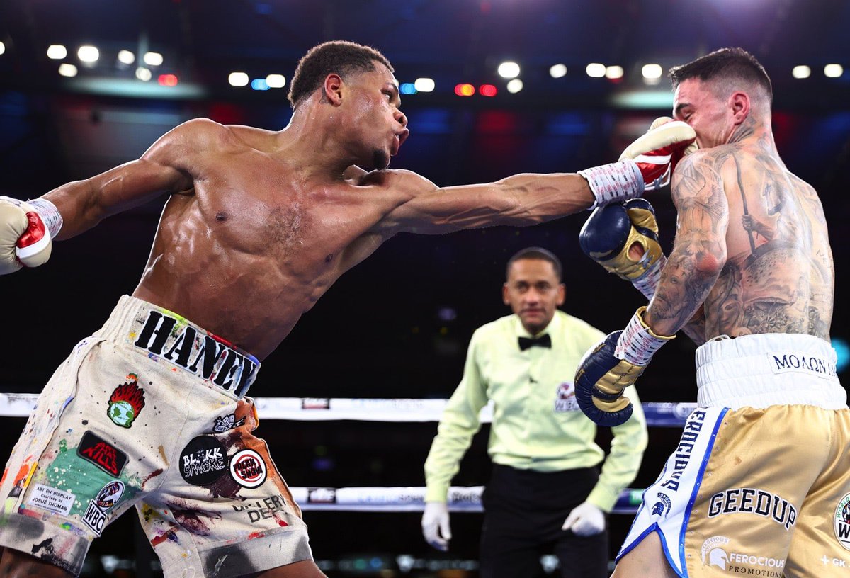 BOXRAW (@BOXRAW) on Twitter photo 2022-06-06 20:06:11 “Boxing is like jazz. The better it is, the less people appreciate it,” @GeorgeForeman @Realdevinhaney #KambososHaney “Boxing is like jazz. The better it is, the less people appreciate it,” @GeorgeForeman @Realdevinhaney #KambososHaney