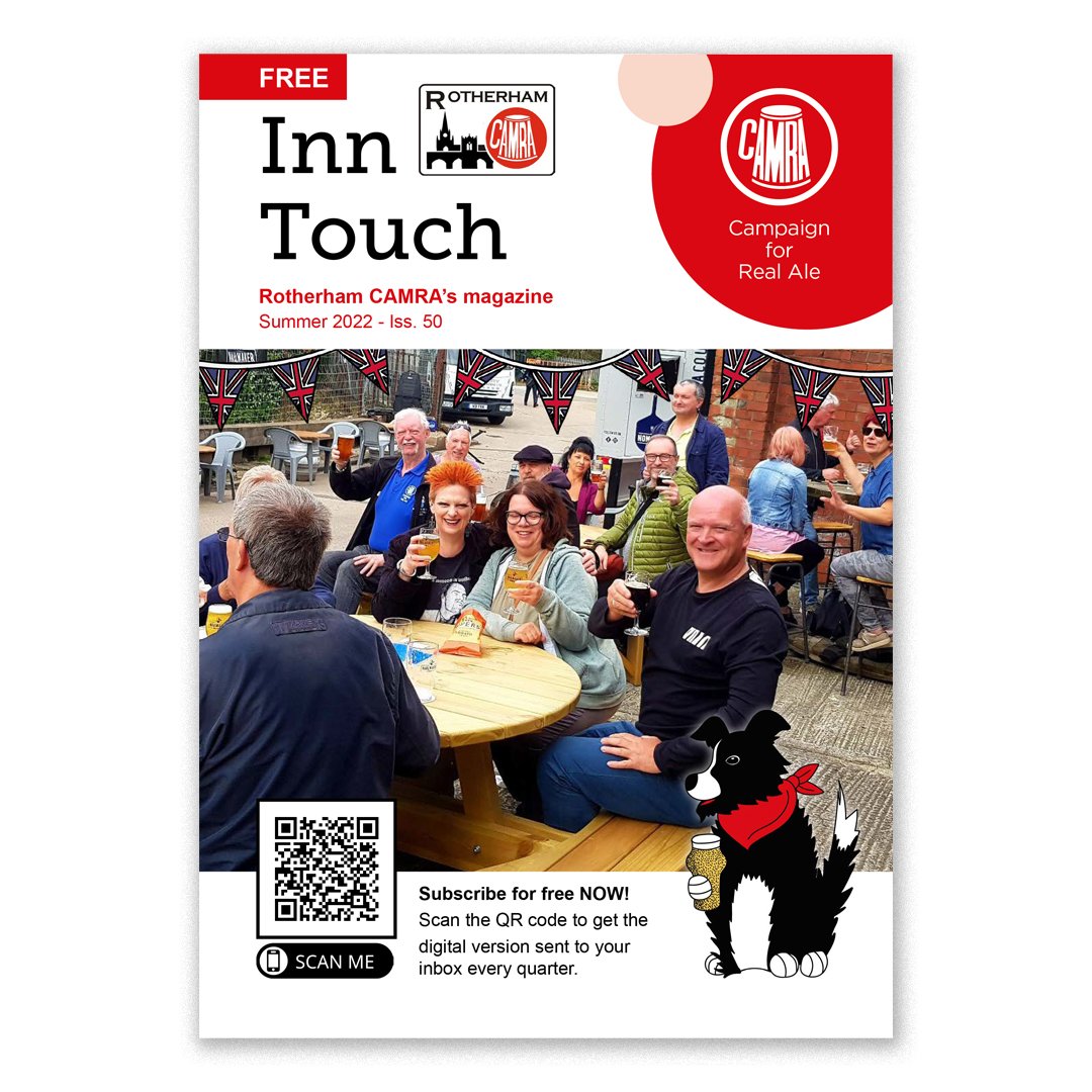 On the 1st of June, I officially launched my first issue as editor of #Rotherham <a href="/CAMRA_Official/">CAMRA</a>'s magazine, 'Inn Touch.' 

If you haven't seen it already, you can download your copy here – mailchi.mp/18c1516e4091/r…

Thank you to everyone involved 🍻

#Magazine #Editor #RealAle