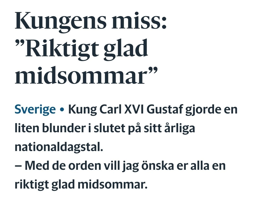 FilipHjelmer's tweet photo. Fan e problemet? Säger han att det är midsommar så är det väl midsommar? https://t.co/bGVgiEAft5