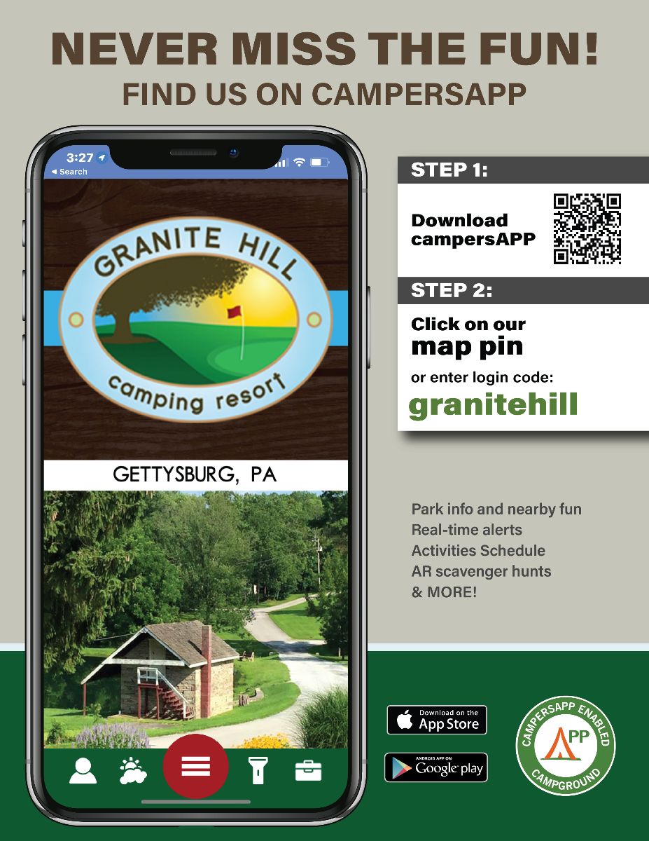 Experience a different side of Gettysburg this summer! 🌅 - mailchi.mp/granitehillcam…