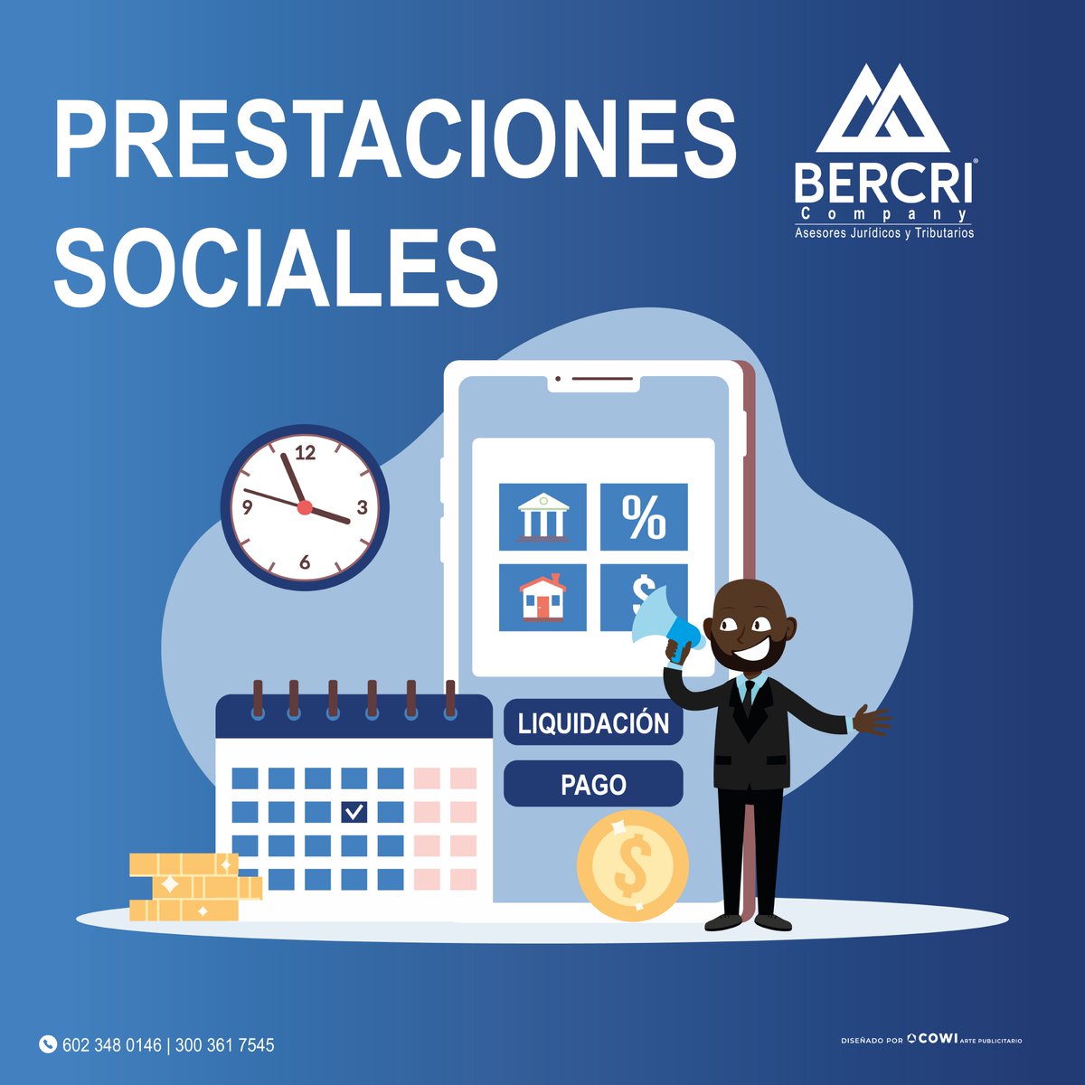 BERCRICompany's tweet photo. 𝗣𝗥𝗘𝗦𝗧𝗔𝗖𝗜𝗢𝗡𝗘𝗦 𝗦𝗢𝗖𝗜𝗔𝗟𝗘𝗦 ✅🧾

Las prestaciones sociales son beneficios legales adicionales al salario 💲 que debe reconocer el(la) empleador(a) a su empleado(a) que ha sido vinculado bajo un contrato de trabajo 📝con la organización. https://t.co/ZSmDBeDtiO
