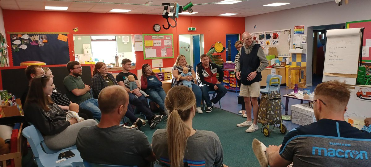 MairianneNairn's tweet photo. A fun packed, information packed Antenatal peep session, bonding, singing, baby boxes, Bookbug, can’t wait for next week….. https://t.co/ejNGgdf1OC