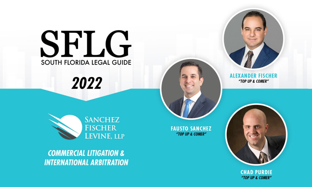 Sanchez Fischer Levine, LLP tweet media