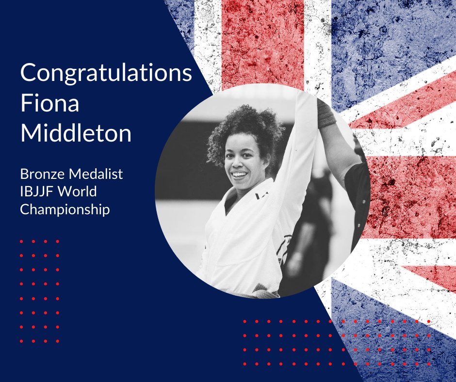 Another tenacious UK BJJ athlete is making us proud and taking her place on the podium. Congratulations to Fiona Middleton on winning Bronze at this year's IBJJF World Championship competition.  

Photo Credit: Maggie Left