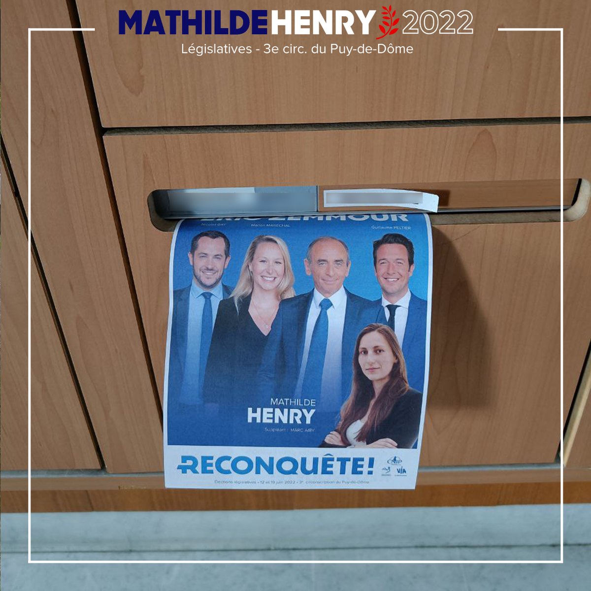 MathildeHry's tweet photo. Samedi nos militants ont collé et distribué des tracts dans la #Circo6303.
Une belle équipe qui s'active sur tous nos territoires.
#ReconqueteLegislatives2022 https://t.co/I7OAkxJ9Ql