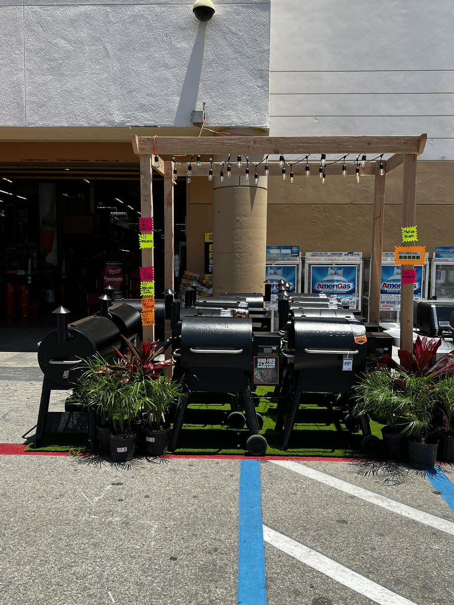 It’s going to be a warm weekend great time to cook with a Traeger at #homedepot0687 we have them come and check out what what have <a href="/VelaSulema/">Sulema Vela</a> <a href="/CesarCerda0687/">Cesar Cerda</a> <a href="/RayaTrina/">Trina Mendoza</a> <a href="/FrankGarciaTHD/">Frank Garcia</a> <a href="/JesseZuniga0687/">Jesse Zuniga</a> @jessicaa0687 <a href="/CitlaliHD0687/">Citlali Hernandez</a>