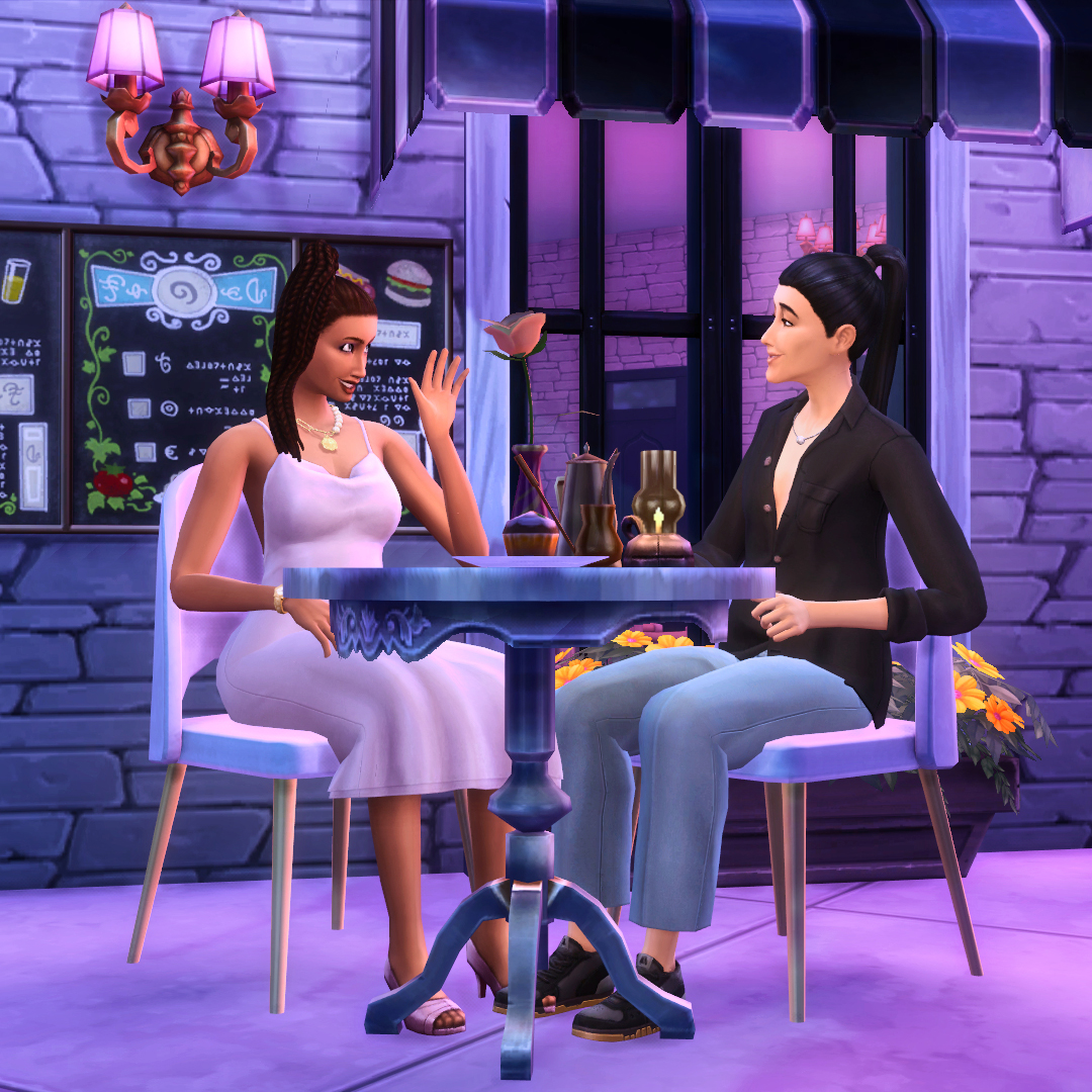 SimsLatinos's tweet photo. Ooo Be Gah!! @simarchy & @Bree_Miles tienen el #MoonlightChicKit & #LittleCampersKit controlado 🌙😎
¿Qué has hecho en tu juego de Sims últimamente? 💚 #ShowUsYourBuilds #ShowUsYourSims https://t.co/Y7lJZEm6of