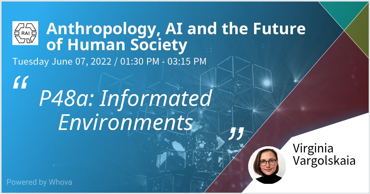 Here it comes, my first conference as a PhD candidate! Tomorrow I will be presenting at Anthropology, AI and the Future of Human Society talking about infrastructuring soils digitally, from my ethnography within <a href="/FutureArcticITN/">FutureArctic-ITN</a>  #RAI2022 <a href="/RoyalAnthro/">The RAI</a> Tune in if you are attending