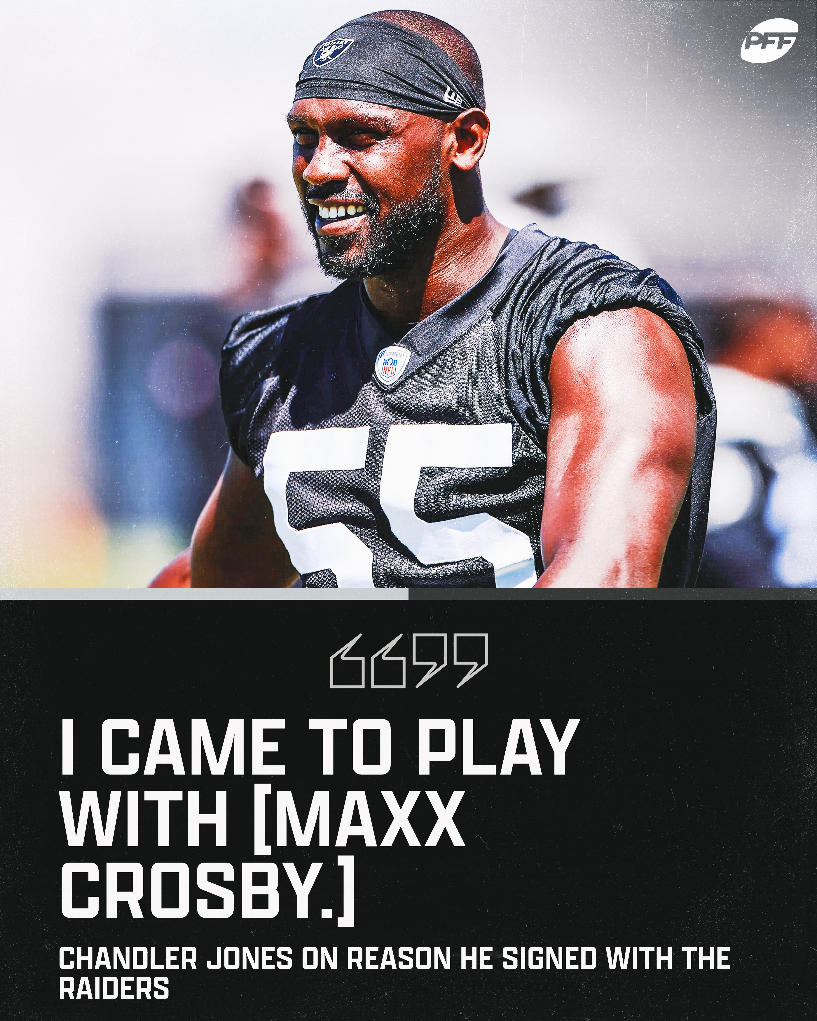 PFF on X: 'The Maxx Crosby-Chandler Jones duo 