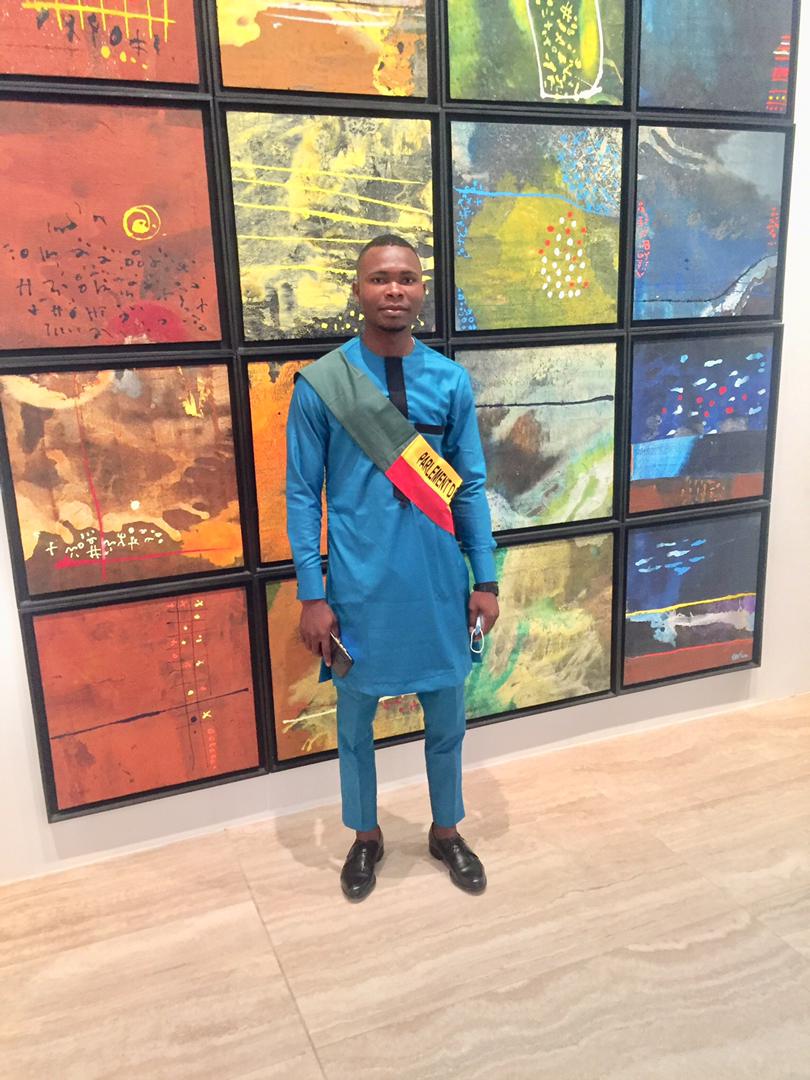 BataTidjani's tweet photo. Retour en images des jeunes parlementaires du Bénin (3ème mandature) lors de la visite des trésors royaux au palais de la Marina
#PJB3 https://t.co/rG7QsG2Qr3