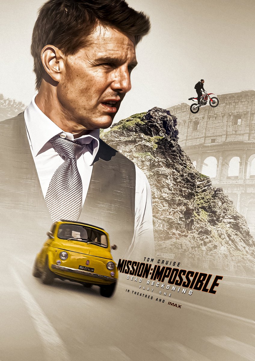 Concept Poster for Mission Impossible - Dead Reckoning (Part One)! ⛰🏍

Art by <a href="/pyramid3_art/">PYRAMID3</a>
| Follow me for more ⬆️

#MissionImpossibleDeadReckoning 
#TomCruise