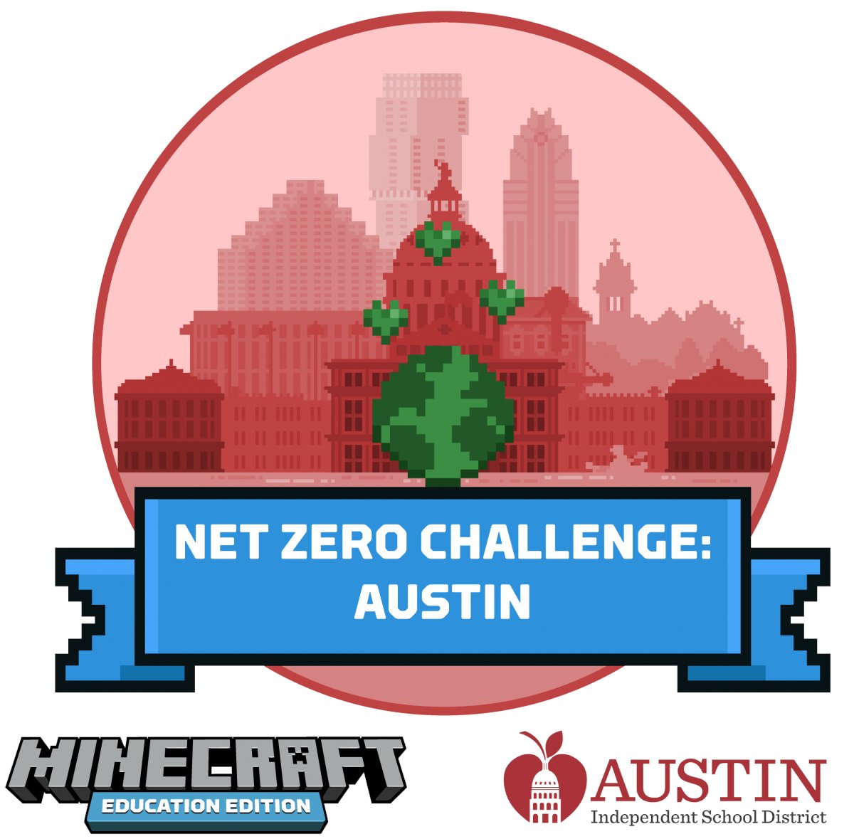 @AustinISD partnered with @Minecraft: Education Edition to hold a city-wide build challenge, providing students an opportunity to address local sustainability and climate issues. Over 50 videos were submitted and nine finalist teams were announced. Congratulations!