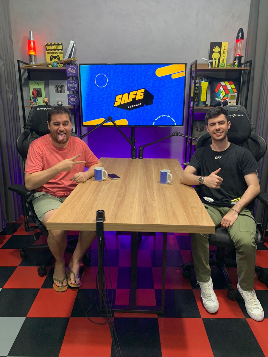 SafePodcast_'s tweet photo. E no Safe Podcast de hoje, a resenha foi com o Enzo Trevisan, manager da Elevate...
Valeu demais pela presença!!!
Não deixe de conferir os cortes desse episódio no nosso canal do Youtube https://t.co/1Th4wCww7t