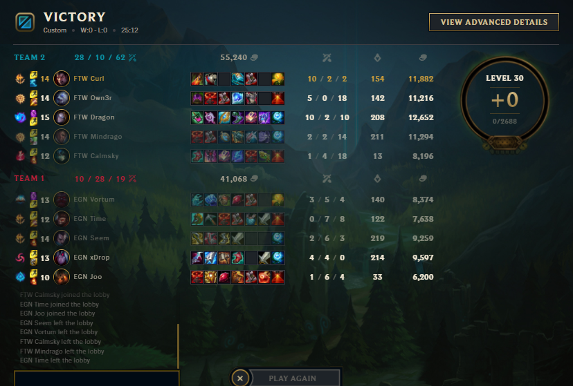 1 / 0 - GG <a href="/EGNesports/">EGN Esports</a>