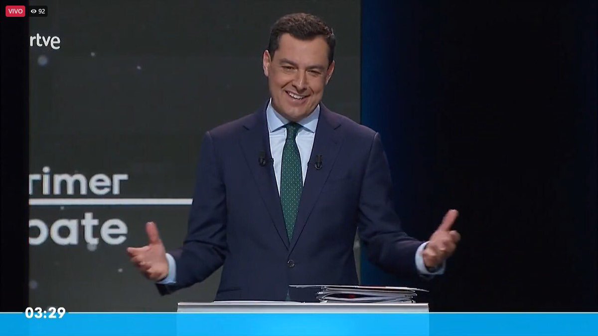 PedroAlarcon74's tweet photo. @ruiz_espejo ¡Mirad al corrupto de moda #JuanmaMoreno!

- El de los datos falsos
- El privatizador que satura los servicios públicos
- El que mató a 36.000 dependientes
- El que cobró 600.000 de sobresueldos

Y lo que se acumule #HoyNoHayDebate #JuanmaPierde #SiVotamosGanamos #VOtaPSOE https://t.co/t3HcDJcJPD