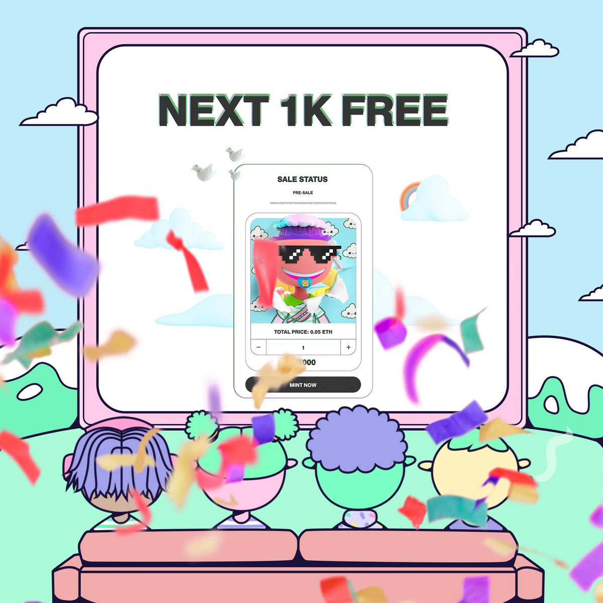 FYI gas is optimized 👀 #FreeMint #NFTs