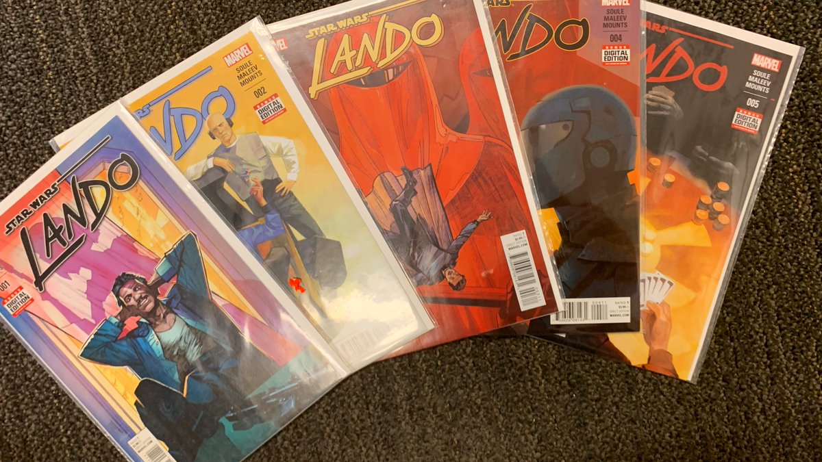 DreOrtizReads's tweet photo. Both Underrated Series ! 🔥 #StarWars #Lando #PrincessLeia #CharlesSoule #Waid https://t.co/sFtnHfQ1Pb