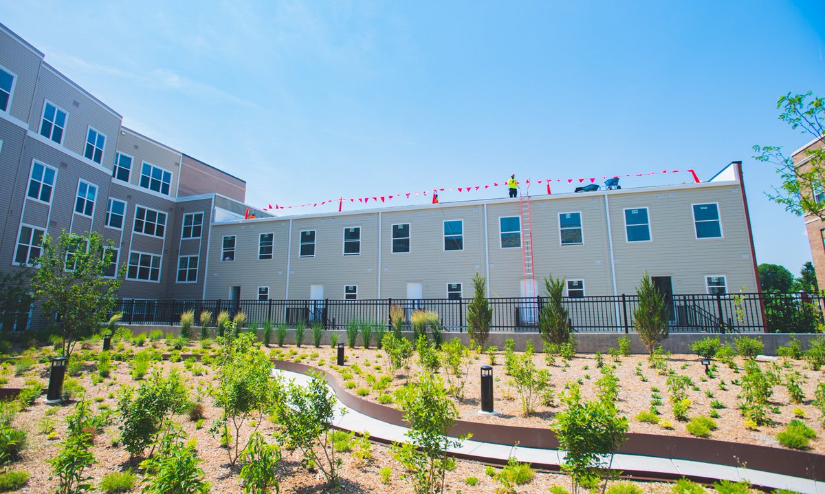 HUDgov's tweet photo. This #MoveInMonday, we're proud to spotlight Spring Flats, a HUD-assisted home offering 88 affordable, independent-living, rental apartments for seniors. It is also the site of HUD's recent #OurWayHome initiative launch. https://t.co/DnJaEaAsuW