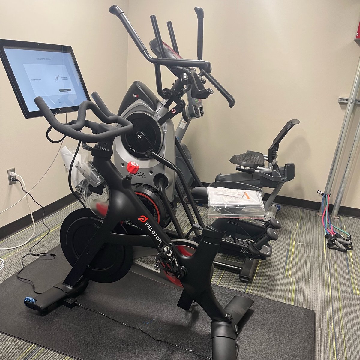 UABSurgery's tweet photo. #WellnessAlert: The department is pleased to announce the addition of a Peloton Bike for faculty, staff, and trainees to use in our wellness room, which also includes two other equipment machines and a lactation area. @kaycee_hair @BrenessaL Read more: https://t.co/ZtCYeHQWPg https://t.co/WpJVAuyG0f