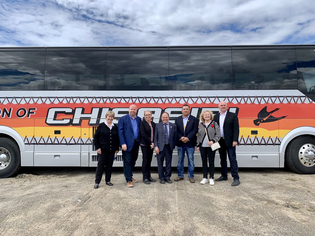 chininâskûmitinâwâu - Merci aux représentants du gouvernement du Québec pour votre présence à la première pelletée de terre pour la nouvelle maison des aînés et alternatives (MDAA) de Chisasibi. 
quebec.ca/nouvelles/actu…