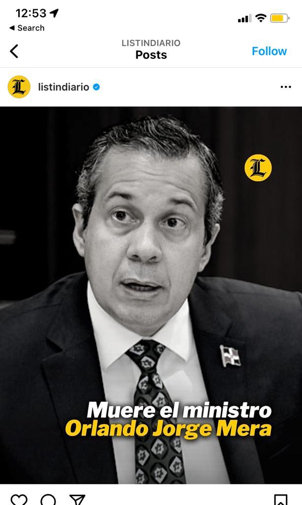 <a href="/FdezKendra/">👙 Kenken 👙</a> Mi OPINION: D luto #RepublicaDominicana hoy ASESINARON al Ministro de Medio Ambiente #OrlandoJorgeMera Sera que les puso el pie a las #mafias robandose la #arena y #madera del Patrimonio de la nacion. <a href="/GuillermoARuiz/">Guillermo Antonio Ruiz Quintero</a> <a href="/manoloalvarezc/">Manolo Álvarez Cedeñ</a> <a href="/jimartinez04/">jose martinez</a> #Panamá #Fe #Esperanza #Prohibido