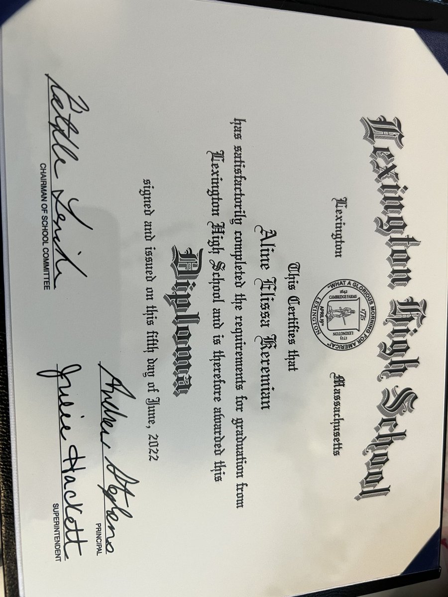 We are so proud of you Aline. Can’t wait to see what comes next.. 💕mom