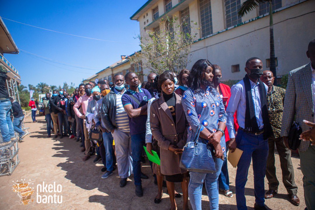 johnny_makombo's tweet photo. “ Every Job Fair Nkelo Bantu  is a step closer to conquering unemployment in DRC… One job at a time.” Aksanti Lubumbashi 🙏🏿

@NkeloBantu 
@SODEICO_ 
@Brasseriessimba 
#jobfairnkelobantu https://t.co/aWhYJ6dWqY