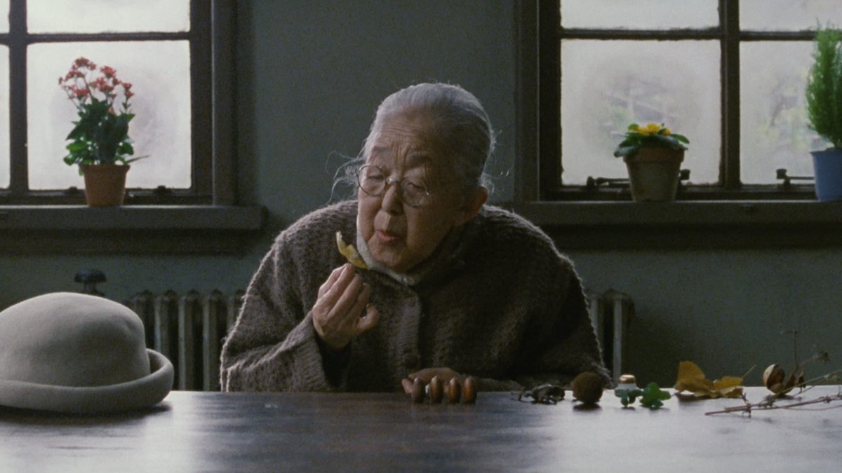Criterion's tweet photo. If you could choose one memory to hold on to for eternity, what would it be? That’s the question at the heart of Hirokazu Kore-eda’s AFTER LIFE (1998), a quietly profound meditation on memory, interconnectedness, &amp; the power of cinema to freeze time. 🌸💗 Happy birthday, Kore-eda https://t.co/Xyy7XwmIMT