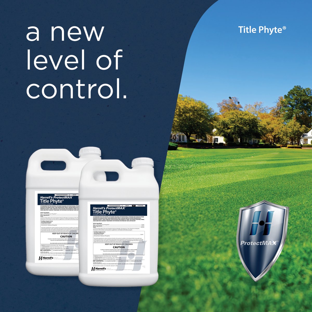 HarrellsLLC's tweet photo. Now, the same Title Phyte you've come to know and love has a new look (and a new EPA registration). 

Title Phyte is now labeled for control of several turf and ornamental diseases including Pythium diseases, Anthracnose, Rhizoctonia diseases, and others 🛡

#ProtectMAX https://t.co/WexsikAwNo